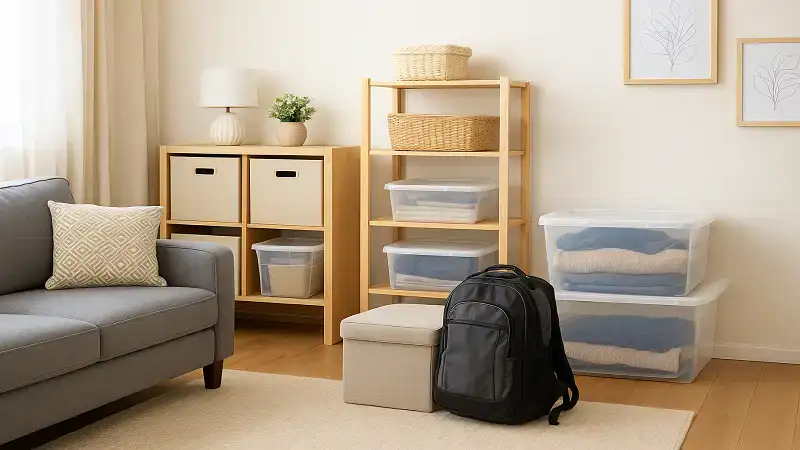 Simple Home Storage Solutions for College Breaks