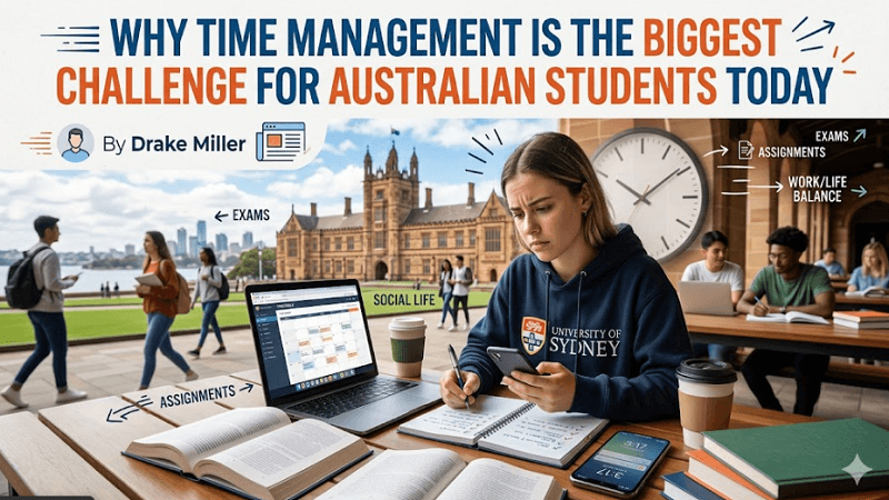 Why Time Management Is the Biggest Challenge for Australian Students Today