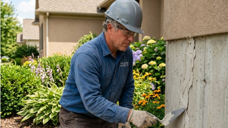 foundation crack repair