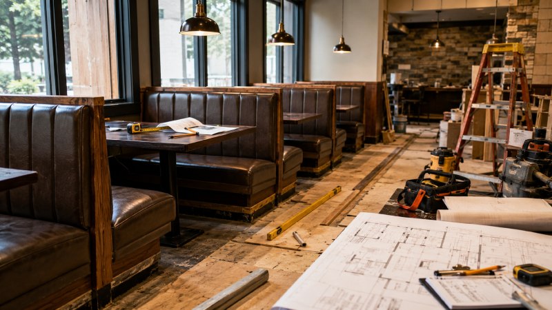 Restaurant Booth Retrofit