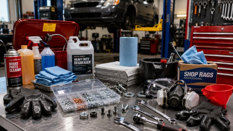 Shop Supplies for Mechanics
