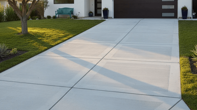 What Determines Concrete Driveway Cost Per Sq Ft